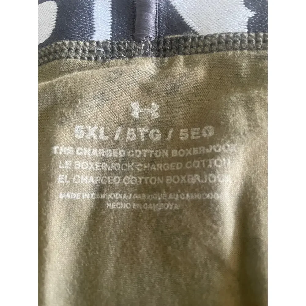 Under Armour Men’s Boxer Brief Lounge Wear Camo Underwear Size 5XL NWT